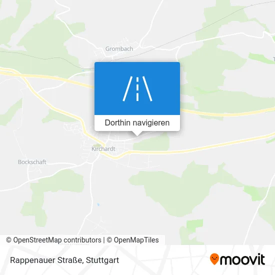 Rappenauer Straße Karte