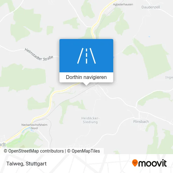 Talweg Karte