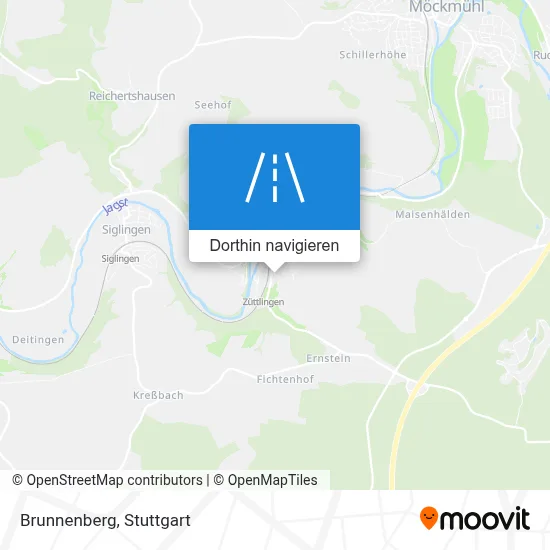 Brunnenberg Karte