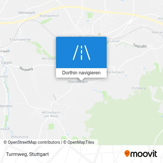 Turmweg Karte