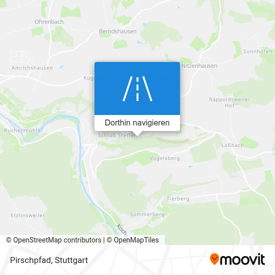 Pirschpfad Karte