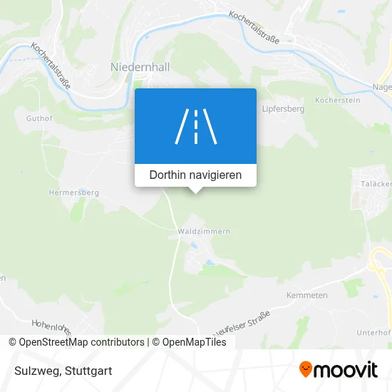 Sulzweg Karte