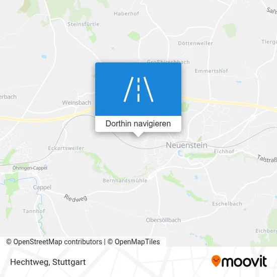 Hechtweg Karte