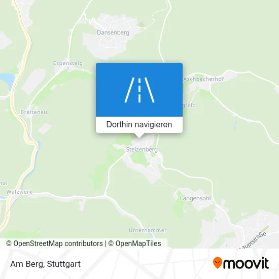 Am Berg Karte