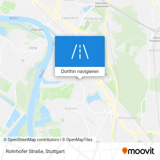 Rohrhofer Straße Karte