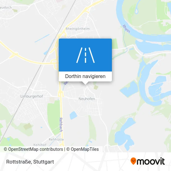 Rottstraße Karte