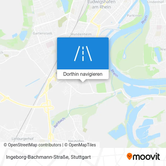 Ingeborg-Bachmann-Straße Karte