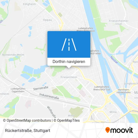 Rückertstraße Karte