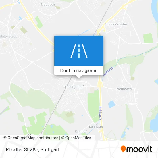 Rhodter Straße Karte