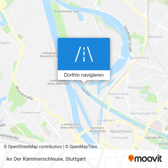 An Der Kammerschleuse Karte