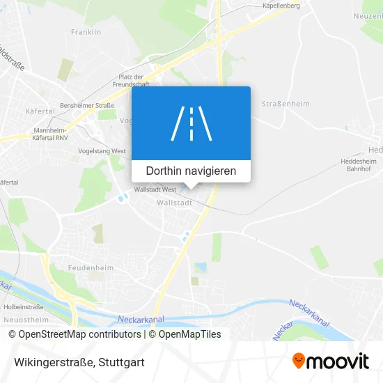 Wikingerstraße Karte