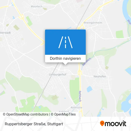 Ruppertsberger Straße Karte