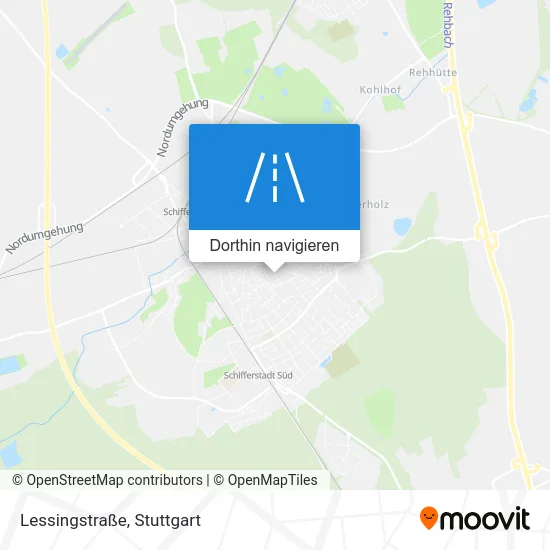 Lessingstraße Karte