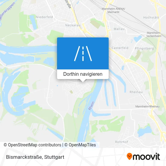 Wie komme ich nach Bismarckstraße, Altrip mit Bus, Straßenbahn oder Bahn?