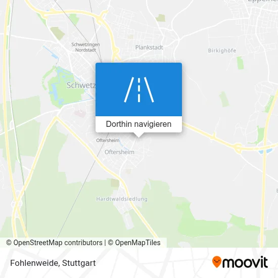 Fohlenweide Karte