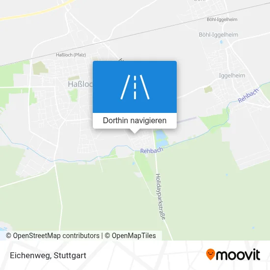 Eichenweg Karte