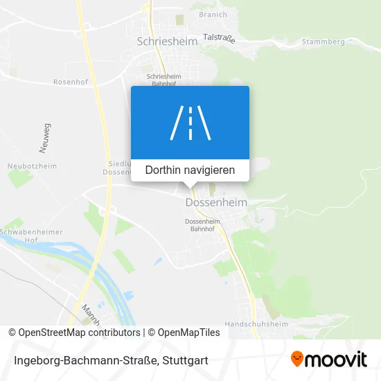 Ingeborg-Bachmann-Straße Karte