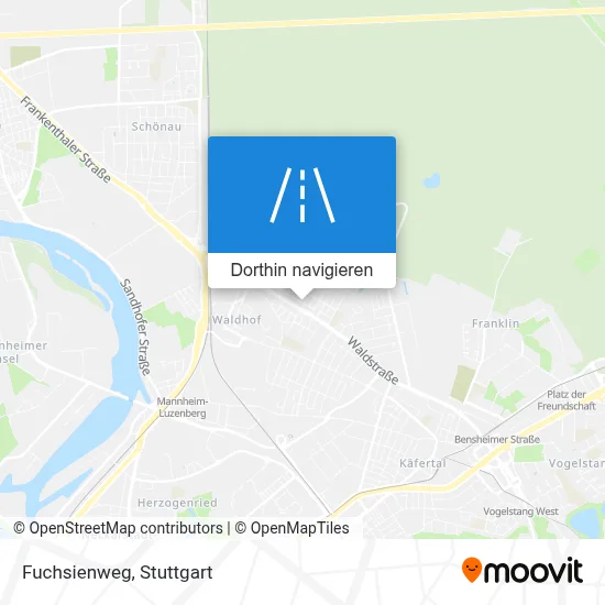 Fuchsienweg Karte
