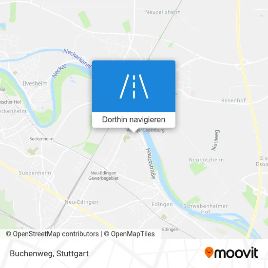 Buchenweg Karte