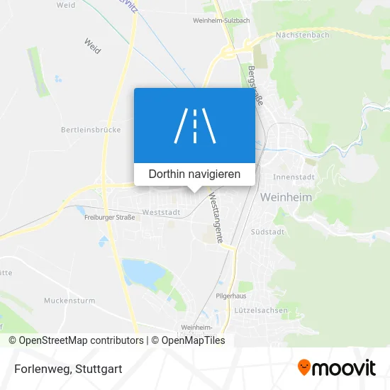 Forlenweg Karte