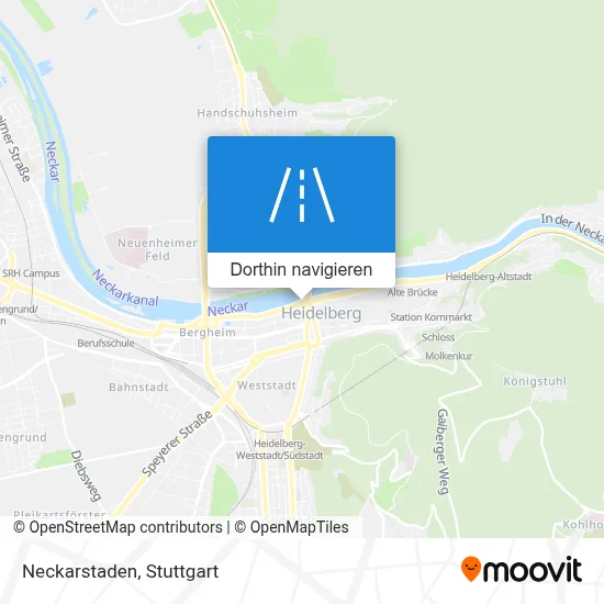 Neckarstaden Karte