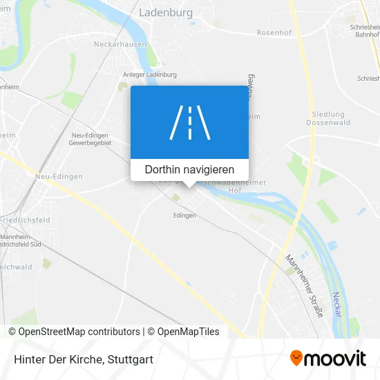 Hinter Der Kirche Karte