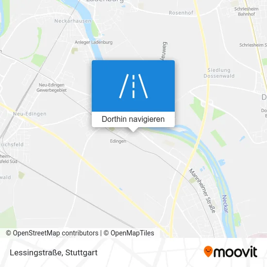 Lessingstraße Karte
