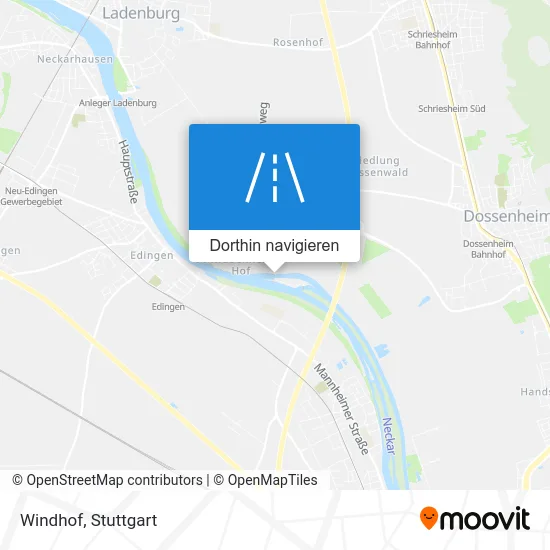 Windhof Karte