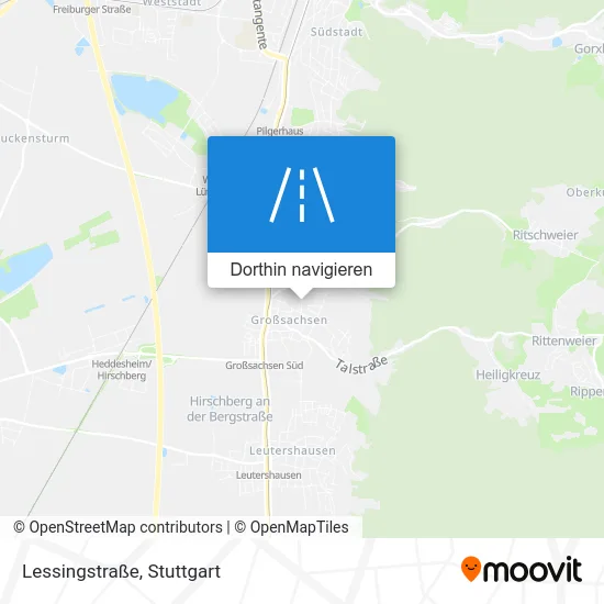 Lessingstraße Karte