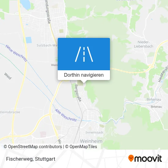 Fischerweg Karte