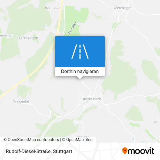 Rudolf-Diesel-Straße Karte