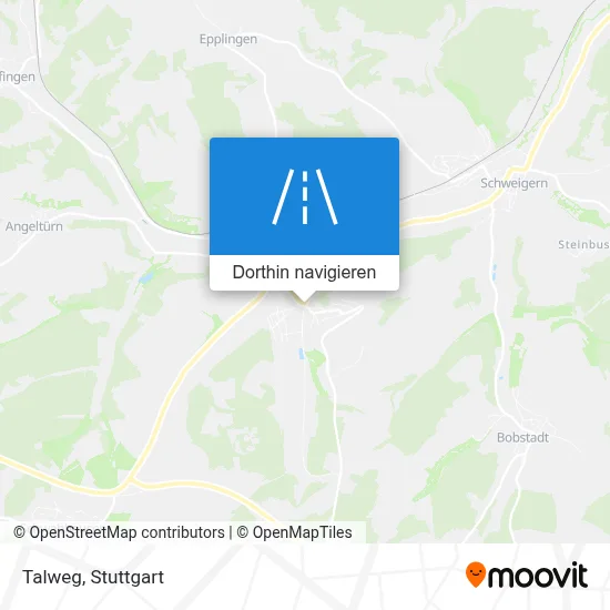 Talweg Karte