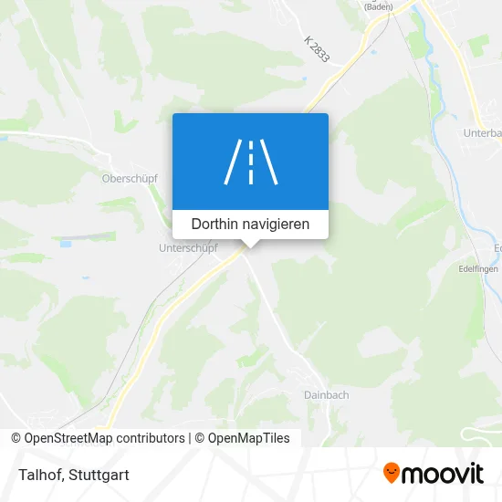 Talhof Karte