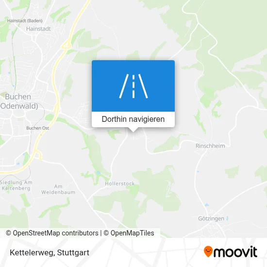 Kettelerweg Karte