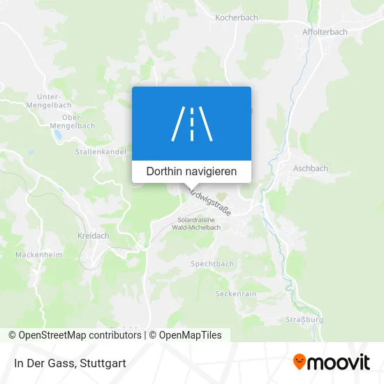 In Der Gass Karte