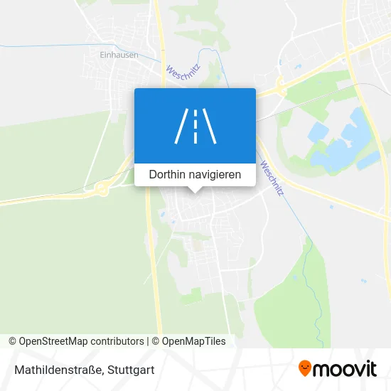 Mathildenstraße Karte