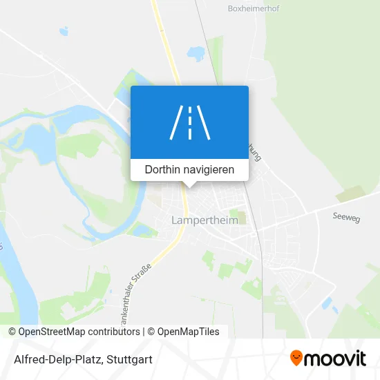 Alfred-Delp-Platz Karte