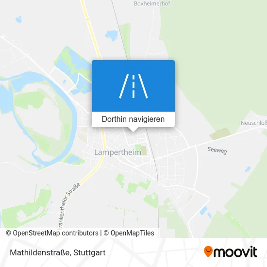 Mathildenstraße Karte
