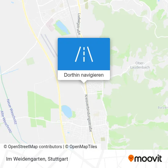 Im Weidengarten Karte