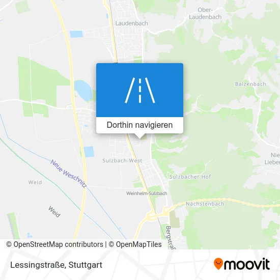 Lessingstraße Karte