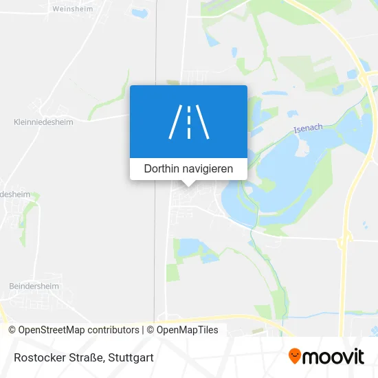 Rostocker Straße Karte