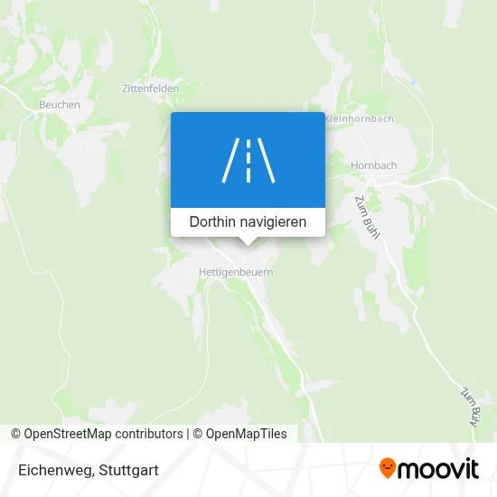 Eichenweg Karte