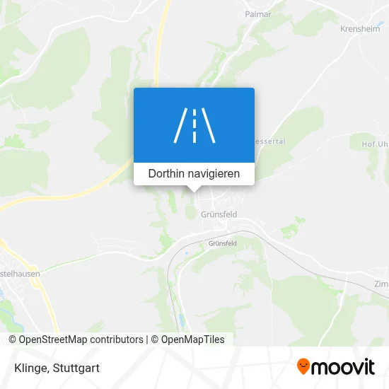Klinge Karte