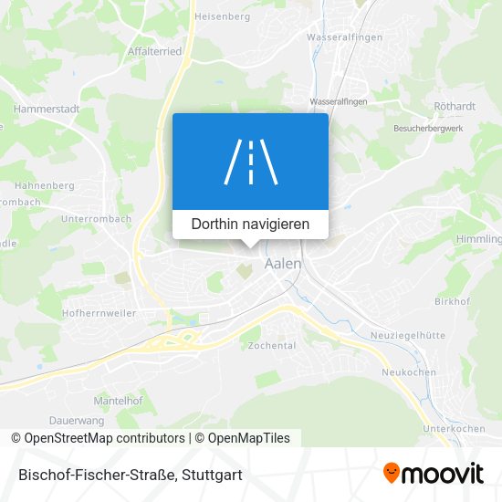 Bischof-Fischer-Straße Karte