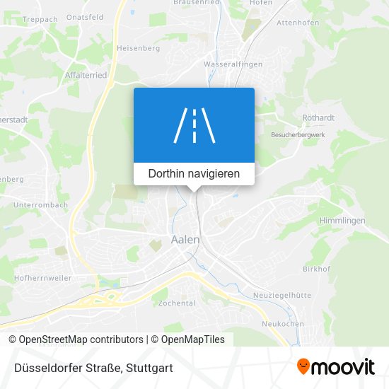 Düsseldorfer Straße Karte