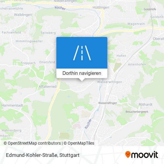 Edmund-Kohler-Straße Karte