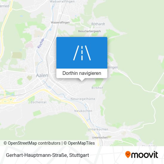 Gerhart-Hauptmann-Straße Karte