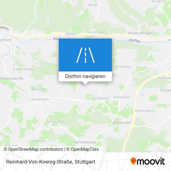 Reinhard-Von-Koenig-Straße Karte