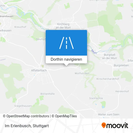 Im Erlenbusch Karte