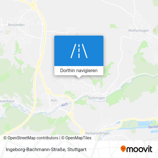 Ingeborg-Bachmann-Straße Karte